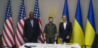 Держсекретар США та голова Пентагону відвідали столицю України