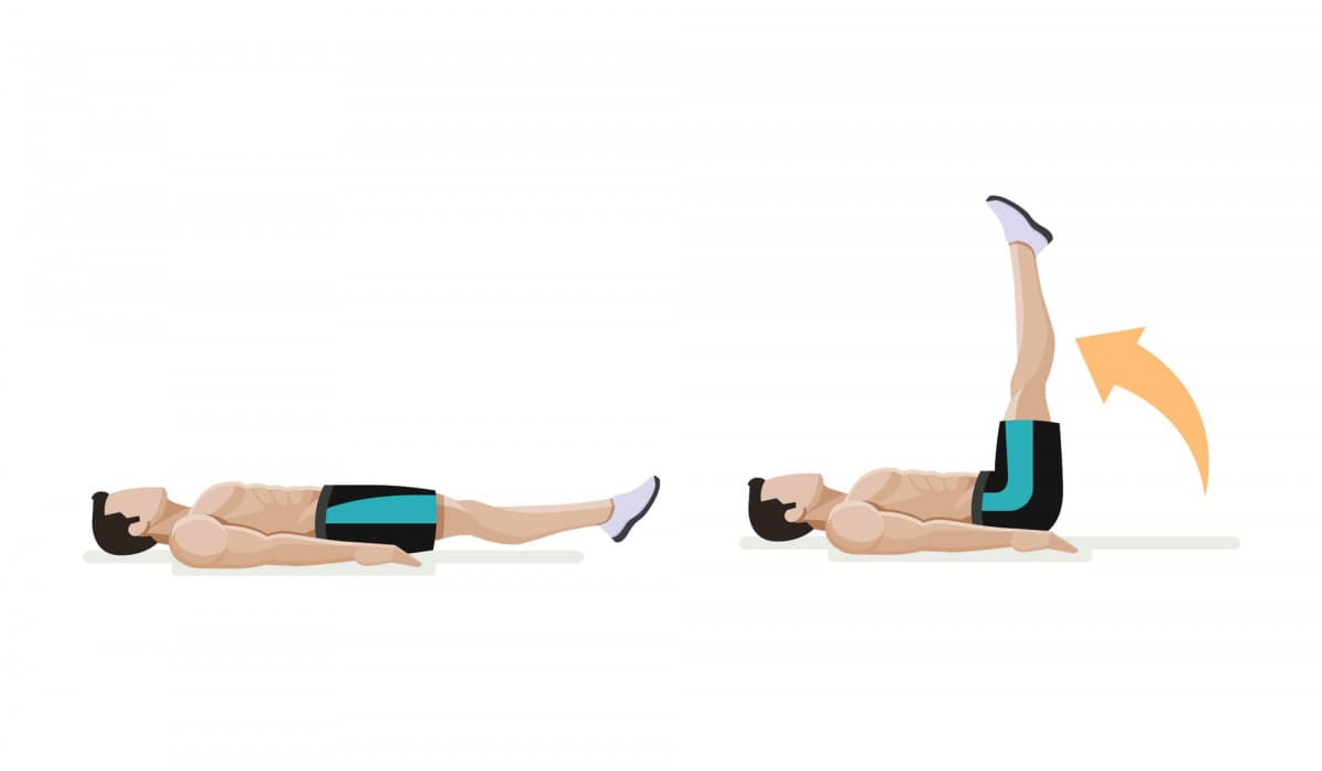 качати нижній прес