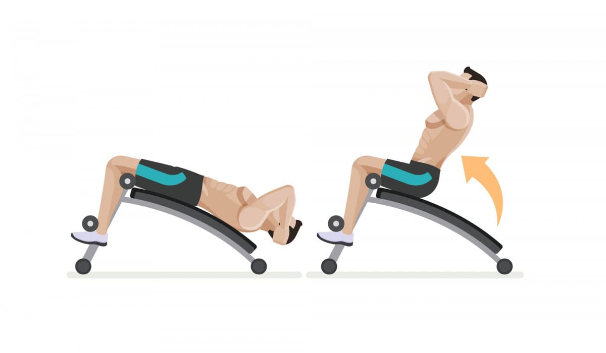 качати нижній прес