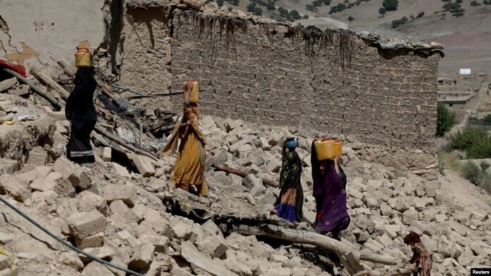 Землетрус в Афганістані