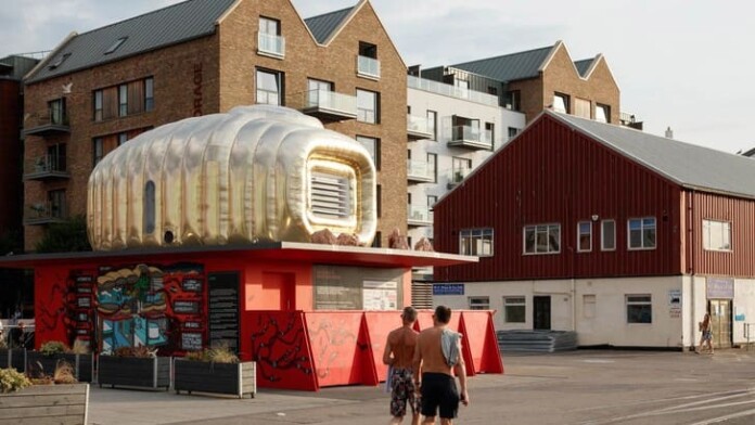 Надувний марсіанський будинок