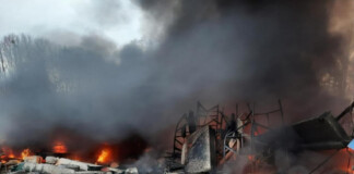 обстріл України