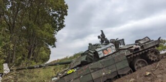 подбитий танк