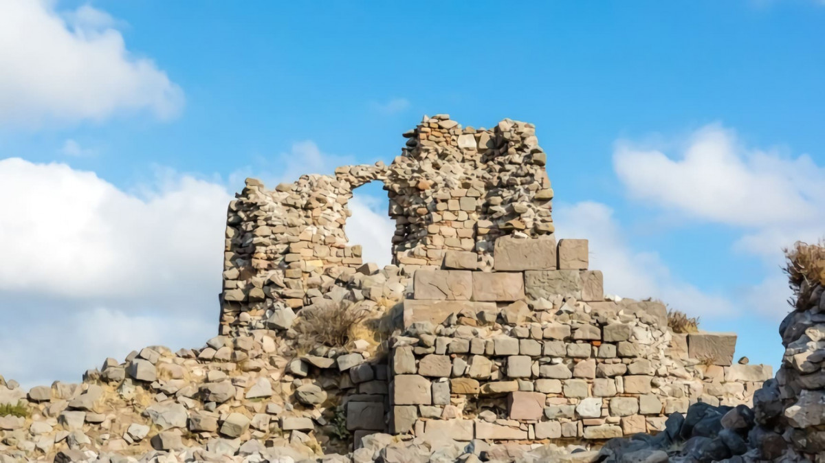 Римська сторожова вежа у Вала Адріана в Англії Римська сторожова вежа у Вала Адріана в Англії