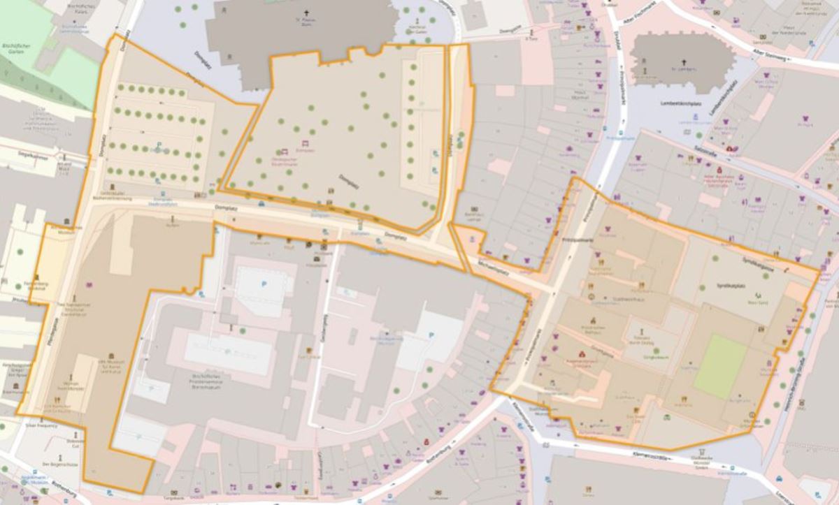 У Мюнстері запровадять обмеження через зустріч глав МЗС G7 фото 2 Через зустріч глав МЗС G7 перекриють центр Мюнстера. Фото: muenster.polizei.nrw