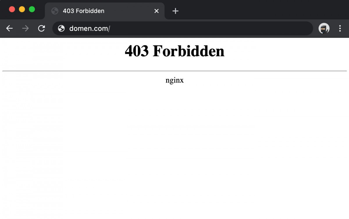 403 Forbidden 403 Forbidden