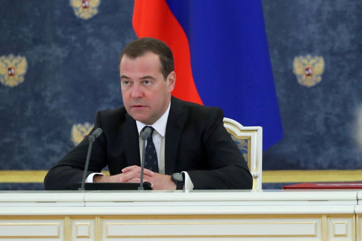 Заступник голови Ради безпеки РФ Дмитро Медведєв. Фото: dm/vk.com