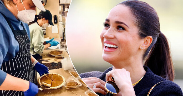 Меган Маркл допомогла влаштувати обід для тих, хто потребує День