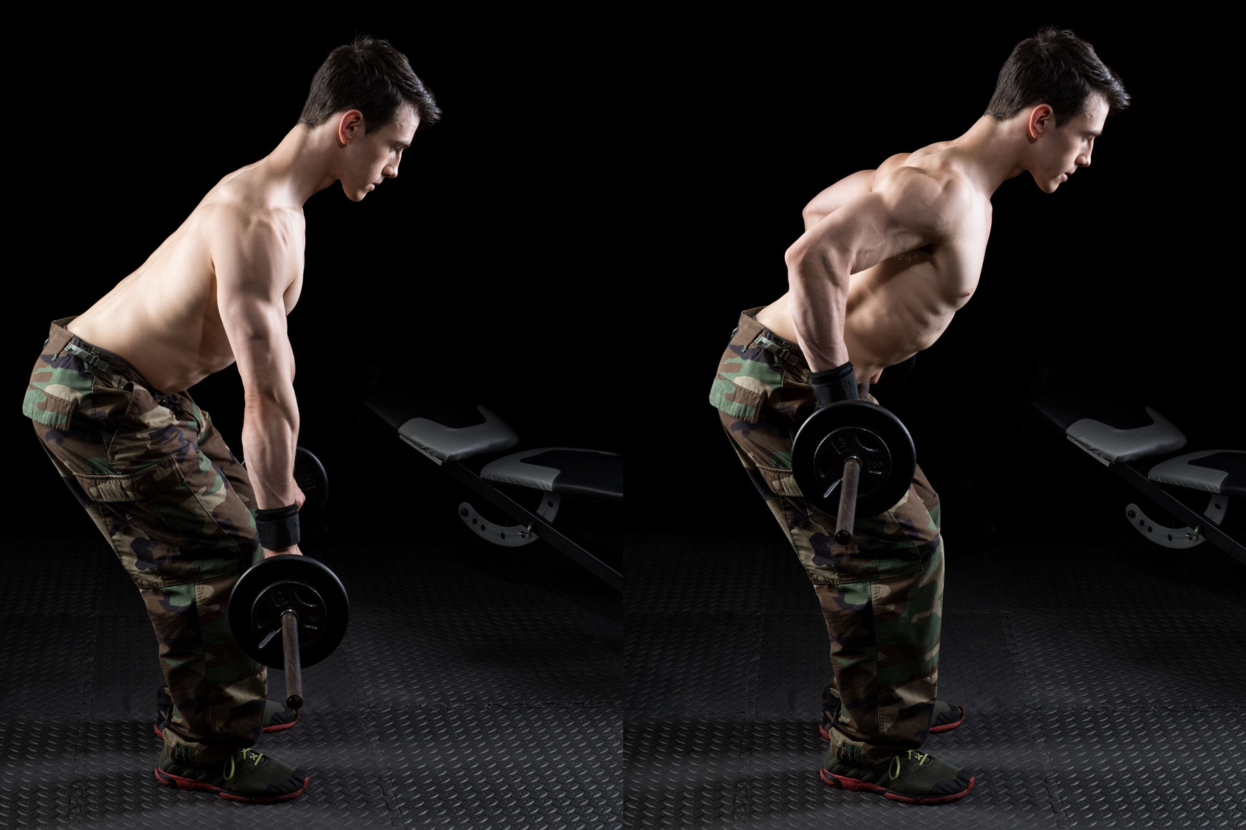 Тяги на верх спини