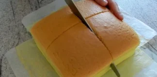 Рецепт японського “бавовняного” бісквіту із найпростіших продуктів