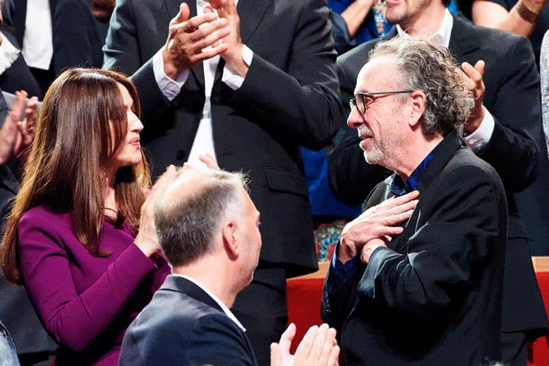 Тім Бертон і Моніка Беллуччі