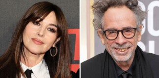 Тім Бертон і Моніка Беллуччі