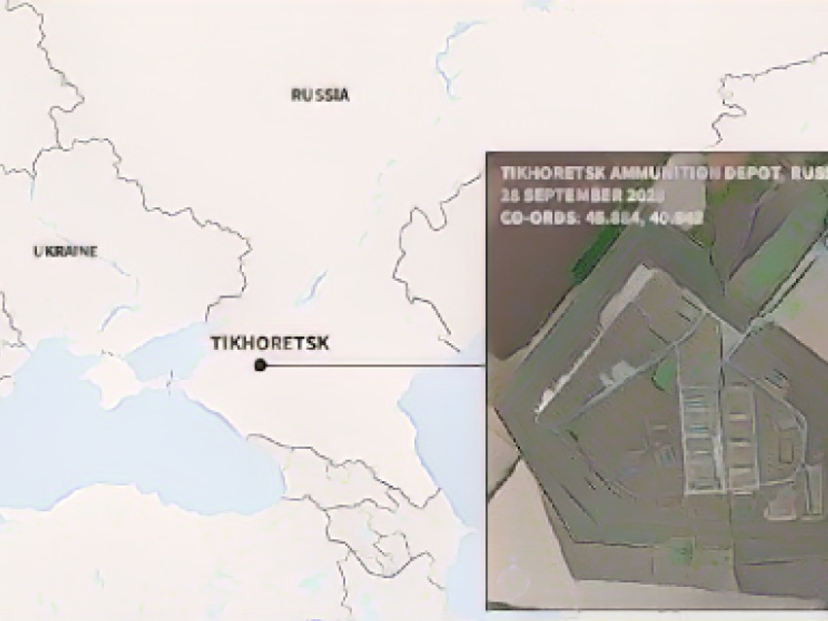 Тихорецьк знаходиться всього за 200 км від кордону з Україною Тихорецьк знаходиться всього за 200 км від кордону з Україною