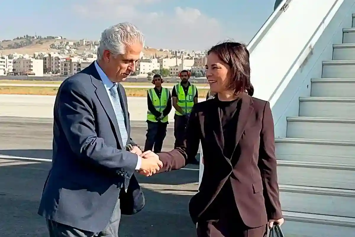 Бербок у Йорданії: Переговори щодо близькосхідної кризи фото 1 Бербок у Йорданії: Переговори щодо близькосхідної кризи