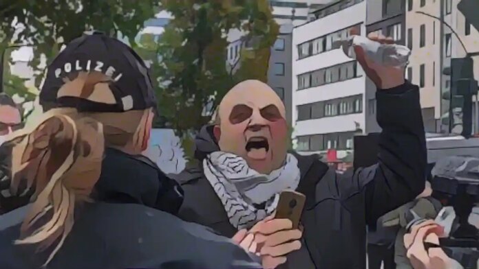 На пропалестинській демонстрації поранено трьох поліцейських