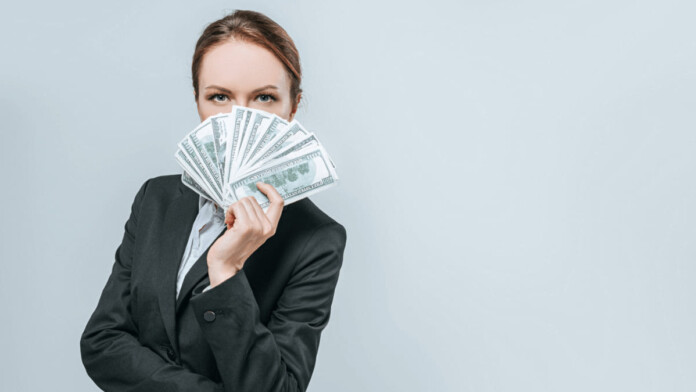 дівчина і гроші