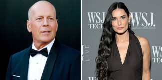 Брюс Вілліс і Демі Мур