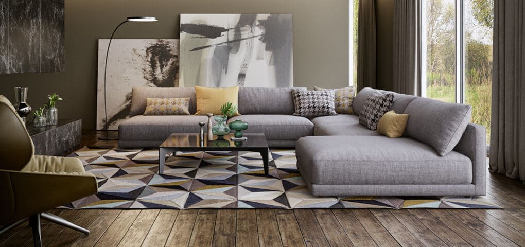 divan v gostinnuu диван в гостиній