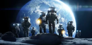 космонавти в космосі