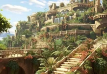 Висячі сади у Вавилоні