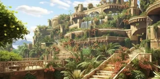 Висячі сади у Вавилоні