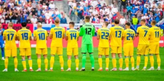 Гравці збірної України футболістів Європи