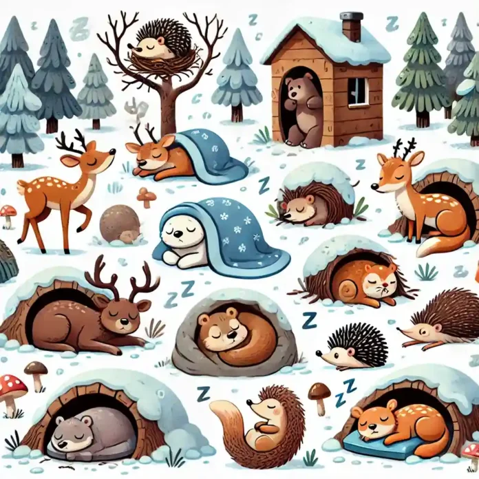 зимова спячка зимова спячка