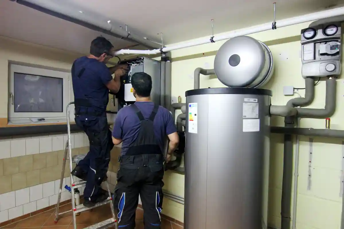 Тепловий насос. Фото: Doreen Garud/dpa