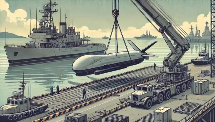 Військово-морський флот Німеччини тестує новий безпілотник