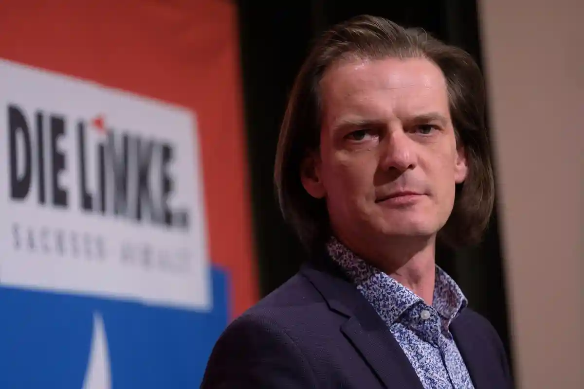 Стефан Гебхардт, заступник лівої партії Саксонії Ландтаг-Анхалта. Фото: Себастьян Вілноу/DPA-Zentralbild/DPA/Archivbild