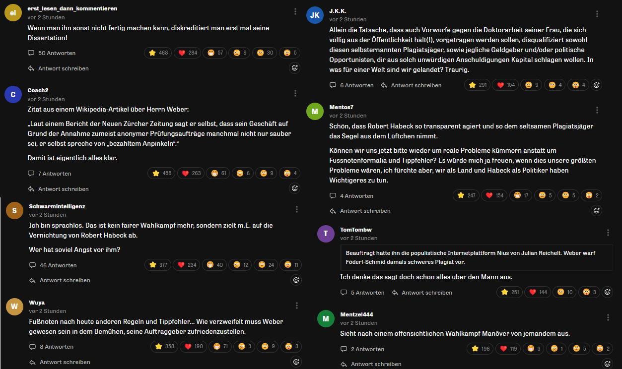 Коментарі до статті "Роберт Хабек Бестрейтет Фер в дисертації". Фото: Anastasia milos