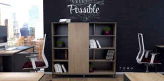 шкаф офісний toka