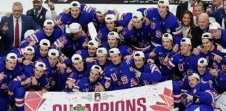 Збірна США стала чемпіоном світу з хокею Збірна США з хокею