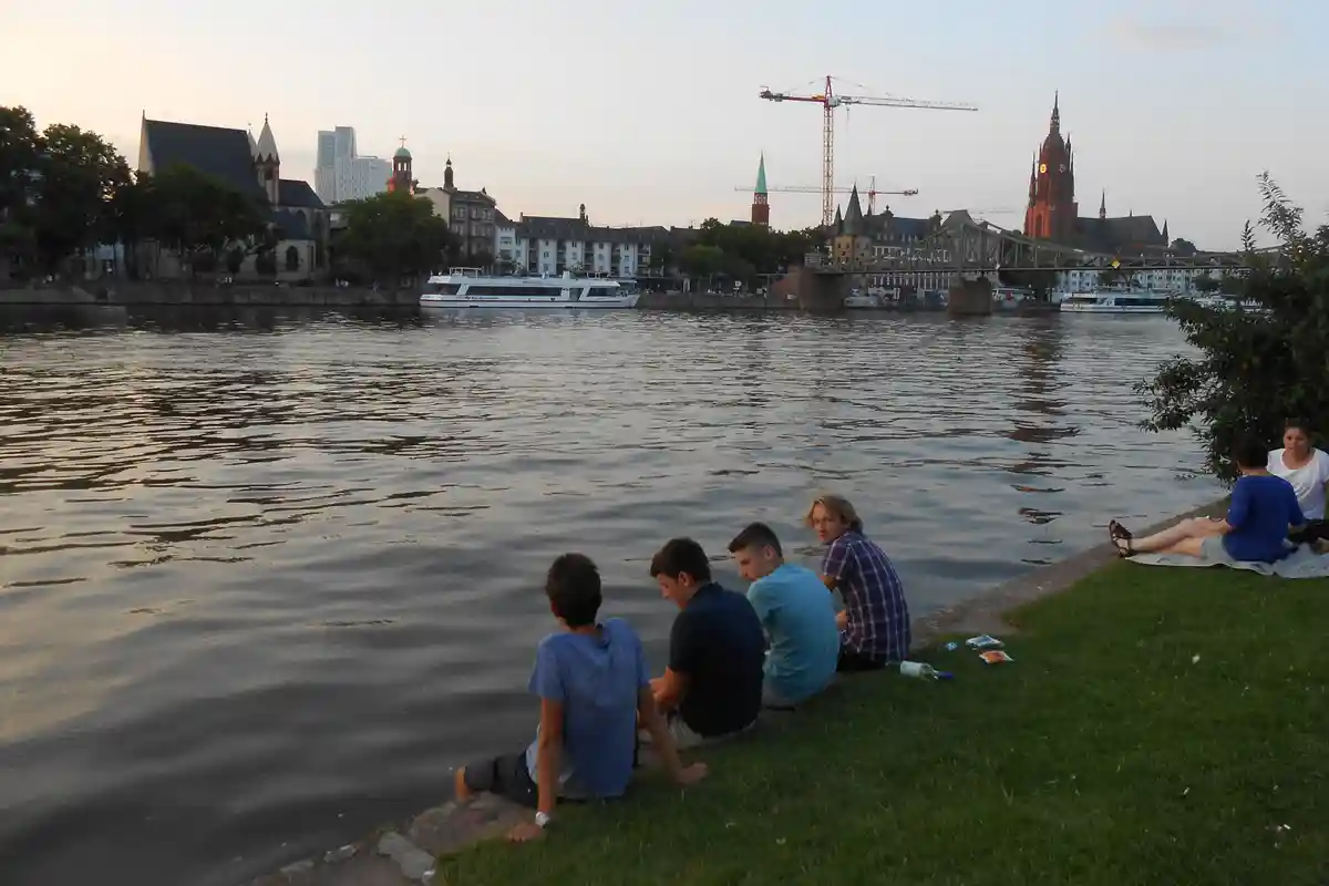 Літо у Франкфурті.