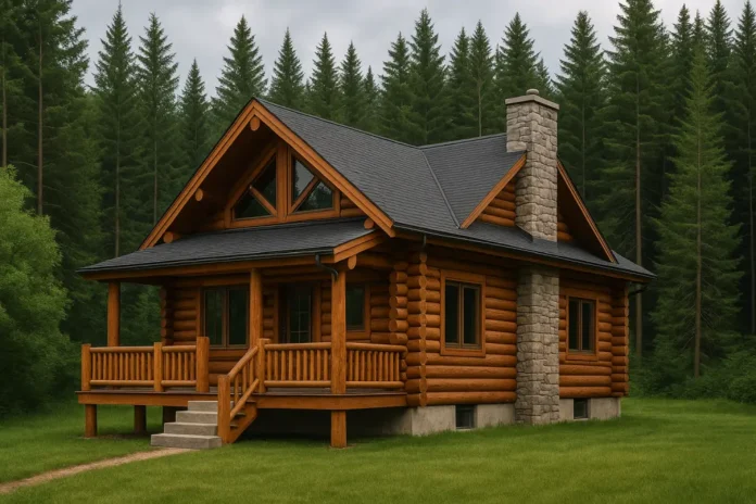 будинок з дерев