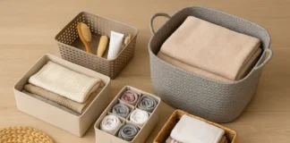 органайзери та кошики для білизни